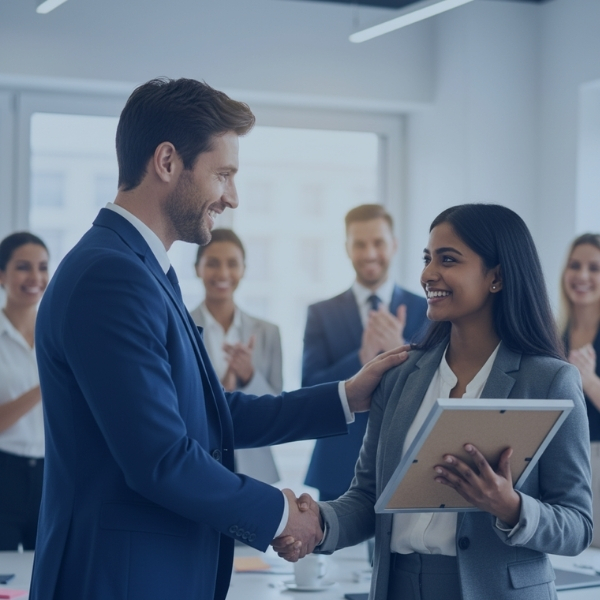 Group in meeting room